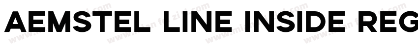 Aemstel Line Inside Regular字体转换